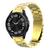 Pulseira Aço Inoxidável Elos Para Galaxy Watch 6 Classic Dourado