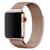 Pulseira Aço Milanês Magnética 41mm Compatível Apple Watch 7 Rosê-gold