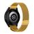 Pulseira Aço Milanese para Galaxy Watch 4 e 5 Dourado