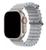 Pulseira Alpin Loop Compatível Apple Watch Ultra S8 45 49 mm Cinza
