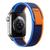 Pulseira Colorida Trail Loop Compatível Apple Watch Ultra 49mm Azul