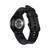 Pulseira Couro Híbrido para Galaxy Watch 4 Watch 5 Preto