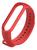 Pulseira Da MB5 Pulseiras Premium Silicone Super Resistente Vermelho