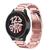 Pulseira de Aço Inoxidável para Galaxy Watch 5 Watch5 Pro 40mm 44mm 45mm Pink Rose