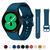 Pulseira De Borracha Para Galaxy Watch 5 40mm 44mm Pro Verde Petróleo