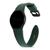 Pulseira de Couro compativel com Samsung Galaxy Watch 4, Galaxy Watch 4 Classic, Galaxy Watch 5, Galaxy Watch 5 PRO Verde