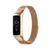 Pulseira de Metal Magnetica Loop Para Galaxy Fit2 - Novidade ROSE GOLD