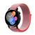 Pulseira de Nylon Loop para GT3 42mm GT3 46mm Rosa neon