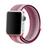Pulseira de nylon para SmartWatch, Ultra 2, 49mm, 44mm, 40mm, 45mm, 41mm, 42mm, 38mm, 45mm, pulseira esportiva, Watch Series 9, 8, SE, 7, 6, 5 Rosa Mescla
