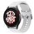 Pulseira de Silicone Fecho Colorido para Galaxy Watch 5 Watch 4 Active 2 40mm 42mm 44mm 45mm 46mm Branco