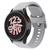 Pulseira de Silicone Fecho Colorido para Galaxy Watch 5 Watch 4 Active 2 40mm 42mm 44mm 45mm 46mm Cinza-claro