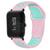 Pulseira de Silicone Furadinha Sport para Amazfit Bip Lite Rosa Claro com Tiffany