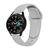 Pulseira de Silicone Lisa Sport para Galaxy Watch 4 Classic Cinza