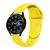 Pulseira de Silicone Lisa Sport para Galaxy Watch 4 Classic Amarelo