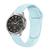 Pulseira de Silicone Lisa Sport para Galaxy Watch 4 Classic Azul-Claro