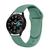 Pulseira de Silicone Lisa Sport para Galaxy Watch 4 Classic Verde-Acinzentado