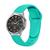 Pulseira de Silicone Lisa Sport para Galaxy Watch 4 Classic Tiffany