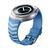 Pulseira Design Edition para Samsung Gear S2 Sport R720 R730 Azul / Branco