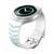 Pulseira Design Edition para Samsung Gear S2 Sport R720 R730 Branco / Azul Claro