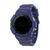 Pulseira e Capa LTimports compativel com Samsung Galaxy Watch 5 44mm Sm-R910 e Sm-R915 Azul Marinho