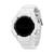 Pulseira e Capa LTimports compativel com Samsung Galaxy Watch 5 44mm Sm-R910 e Sm-R915 Branco