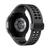 Pulseira Esportiva Fecho Magnetico Preto compativel com Samsung Galaxy Watch 5 e Samsung Galaxy Watch 4 Cinza/Preto
