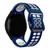 Pulseira Esportiva Moderna compativel com Samsung Galaxy Watch 4, Galaxy Watch 4 Classic, Galaxy Watch 5, Galaxy Watch 5 PRO Azul/Branco