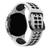 Pulseira Esportiva Moderna compativel com Samsung Galaxy Watch 4, Galaxy Watch 4 Classic, Galaxy Watch 5, Galaxy Watch 5 PRO Branco/Preto