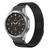 Pulseira Fecho Imã encaixe curvo Para Watch4 Classic 42mm Preto