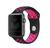 Pulseira Furos ML Preto/Rosa Compatível Apple Watch 40mm Preto/Rosa