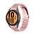 Pulseira Gomada Aço Inoxidável para Galaxy Watch 4 40/ 44mm Rose