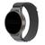 Pulseira Loop Alpinista compativel com Samsung Galaxy Watch 5 Pro 45mm Galaxy Watch 5 44mm 40mm - Galaxy Watch 4 Classic 46mm Galaxy Watch 4 44mm 40mm Cinza