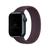 Pulseira Loop Solo Silicone Compatível Com Apple Watch Cereja-Escura