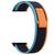 Pulseira Loop Trail Compatível Galaxy Watch 4 Watch 5 Watch 6 Laranja Azul