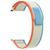 Pulseira Loop Trail Compatível Galaxy Watch 4 Watch 5 Watch 6 Azul Claro Laranja