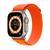 Pulseira Loop Trail Xsmart compatível com Relogio Inteligente Ultra Apple Watch ultra 49mm 45mm 44mm 42mm 41mm 40mm Laranja