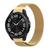 Pulseira Magnética Curvada Compatível Galaxy Watch 6 Classic Dourado
