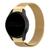 Pulseira Magnetica Milanese compativel com Samsung Galaxy Watch 4, Galaxy Watch 4 Classic, Galaxy Watch 5, Galaxy Watch 5 PRO Dourado