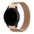 Pulseira Magnetica Milanese compativel com Samsung Galaxy Watch 4, Galaxy Watch 4 Classic, Galaxy Watch 5, Galaxy Watch 5 PRO Rose Gold