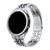 Pulseira Metal 7 Elos compativel com Samsung Galaxy Watch6 - Galaxy Watch6 Classic - Galaxy Watch 5 - Galaxy Watch5 Pro - Galaxy Watch4 Classic Prata