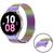 Pulseira Metalica Curvada Samsung Galaxy Watch5 40mm / 44mm Colorida