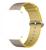 Pulseira Nylon Amarela Compatível com Apple Watch 38mm 40mm Amarelo