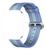 Pulseira Nylon Amarela Compatível com Apple Watch 38mm 40mm Azul-Lagoa