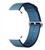 Pulseira Nylon Amarela Compatível com Apple Watch 38mm 40mm Azul-Xadrez