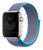 Pulseira Nylon Loop Compatível com Apple Watch Azul-Cerúleo