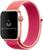 Pulseira Nylon Loop compatível com Apple Watch Rosa-Romã