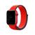 Pulseira Nylon Loop compatível com Apple Watch Vermelho-Triplo