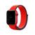 Pulseira Nylon Loop compatível com Apple Watch Vermelho triplo