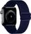 Pulseira Nylon Solo Confortável compatível com Apple Watch Azul Marinho