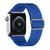 Pulseira Nylon Solo Confortável compatível com Apple Watch Azul-Royal